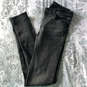 A&F Gray Jeans
